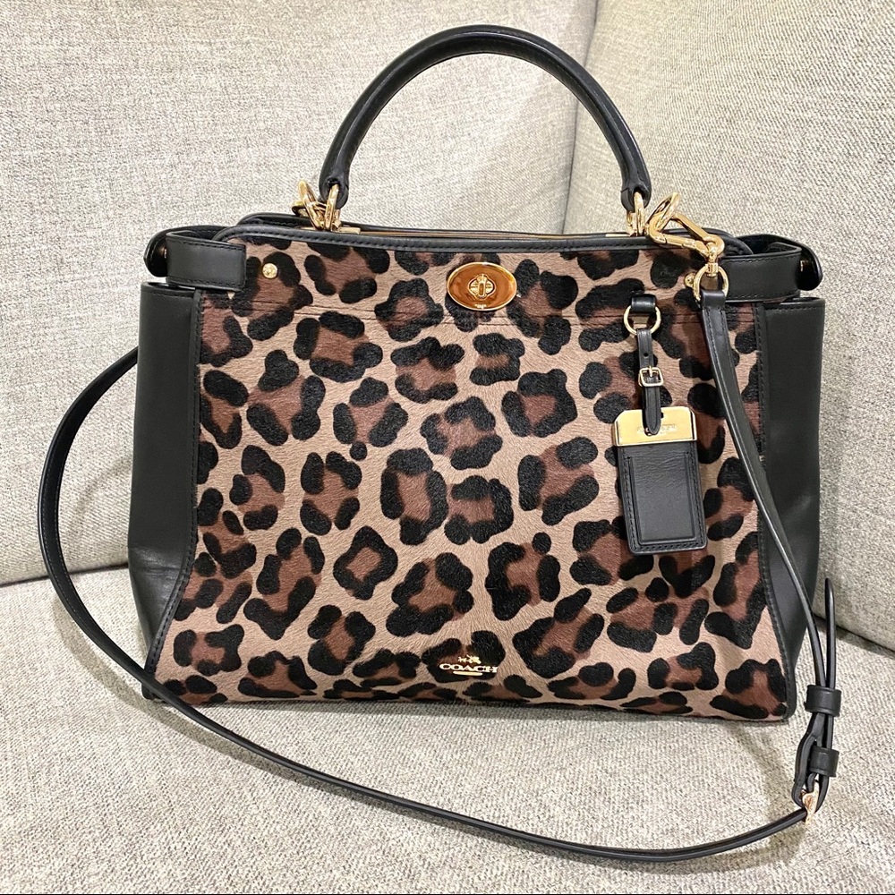 Coach • Leopard Print Bag